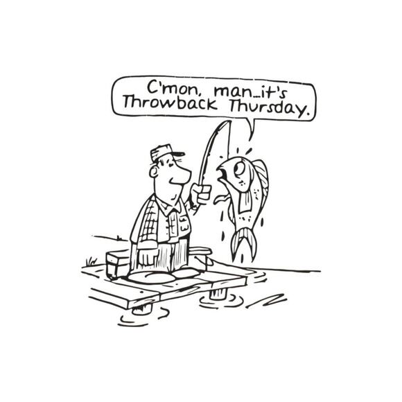 ALstyle “Throwback Thursday” Fishing Tee – Size XL - Picture 1 of 5